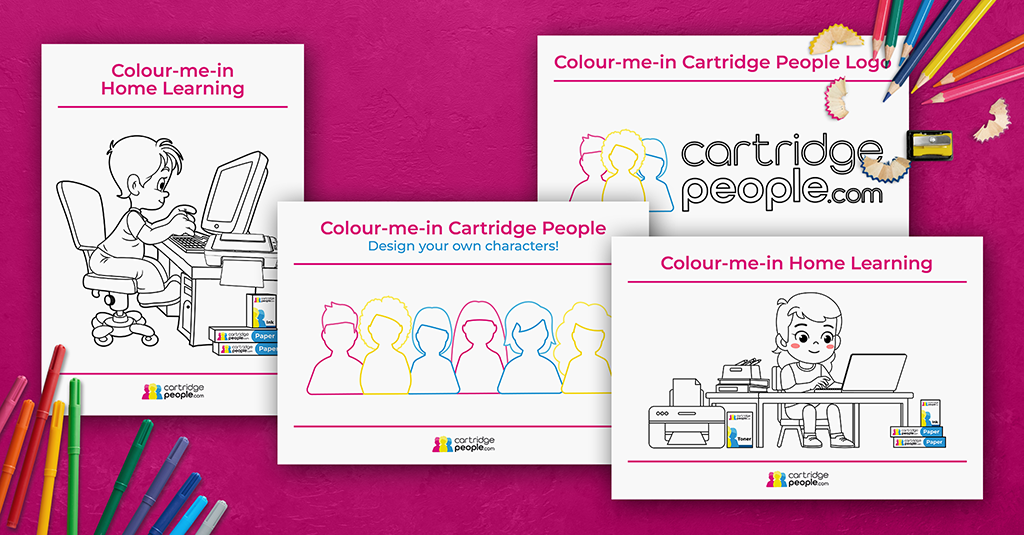 Cartridge People Colouring In Pages