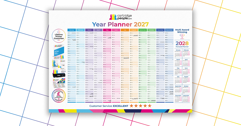 wall planner 2027