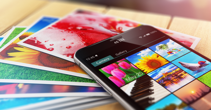 How to print photos from apps