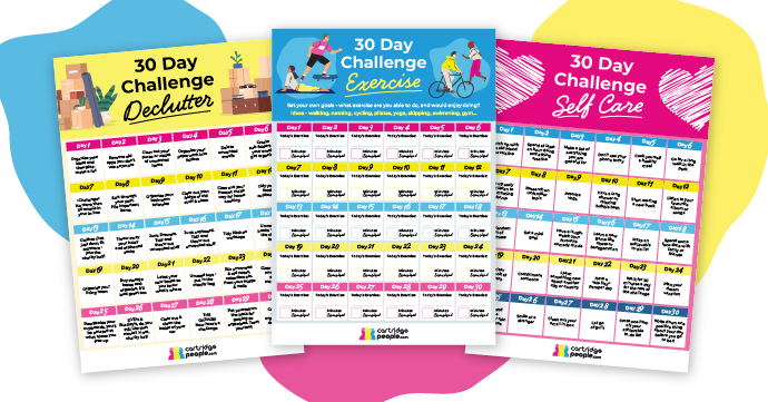 Printable 30 day challenges