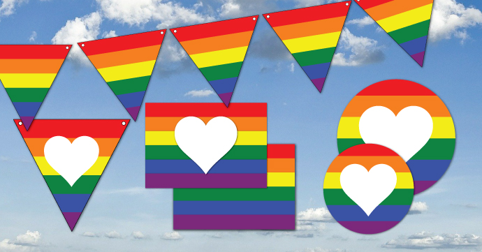 printable pride decorations