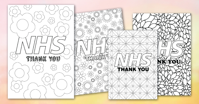 thank you nhs downloadable colouring in sheets