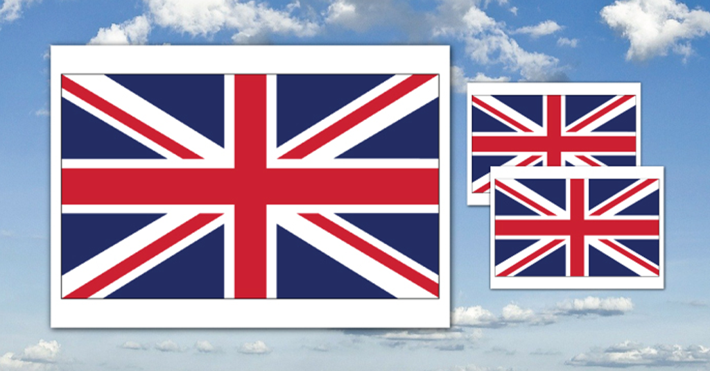 union jack cut out flag ve day printable