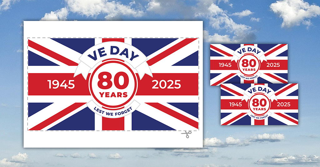 Download VE Day 80th Anniversary Flag