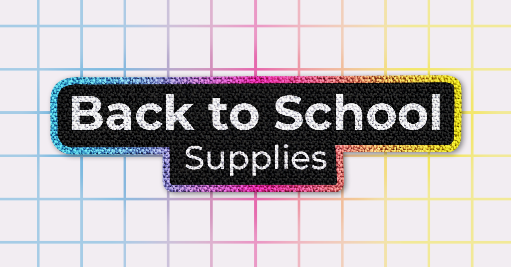 back to school supplies