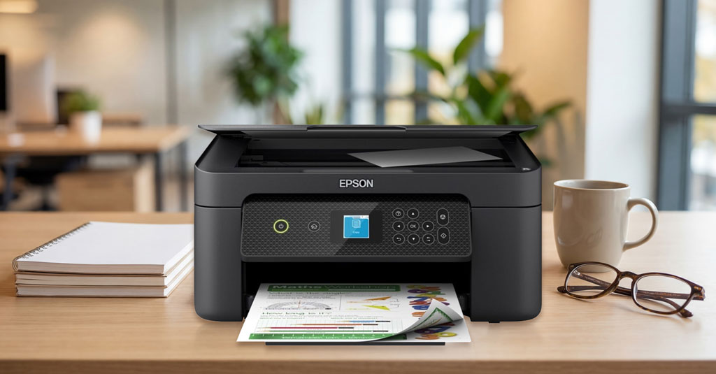 best budget printer - epson expression home xp-3200 a4 colour multifunction inkjet printer