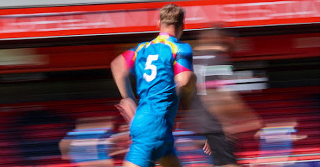 Cartridge People Footballer During the Match