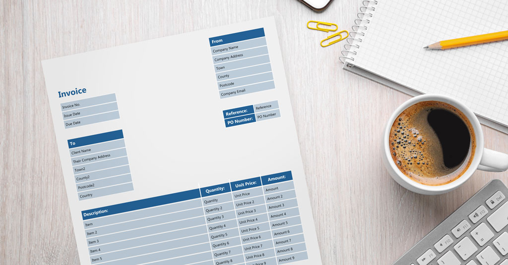 invoice template uk